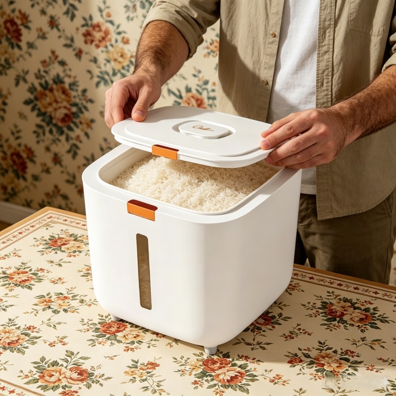 Meal Prep Jar - Insect Proof Moisture Proof Rice Box