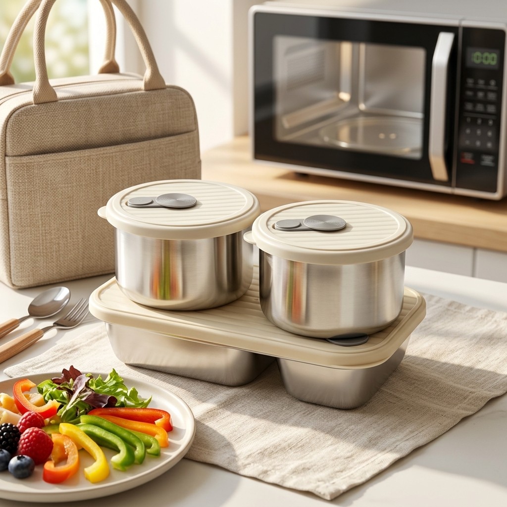 Microwave Safe 304 Stainless S - đánh giá và giá Meal Prep Kits