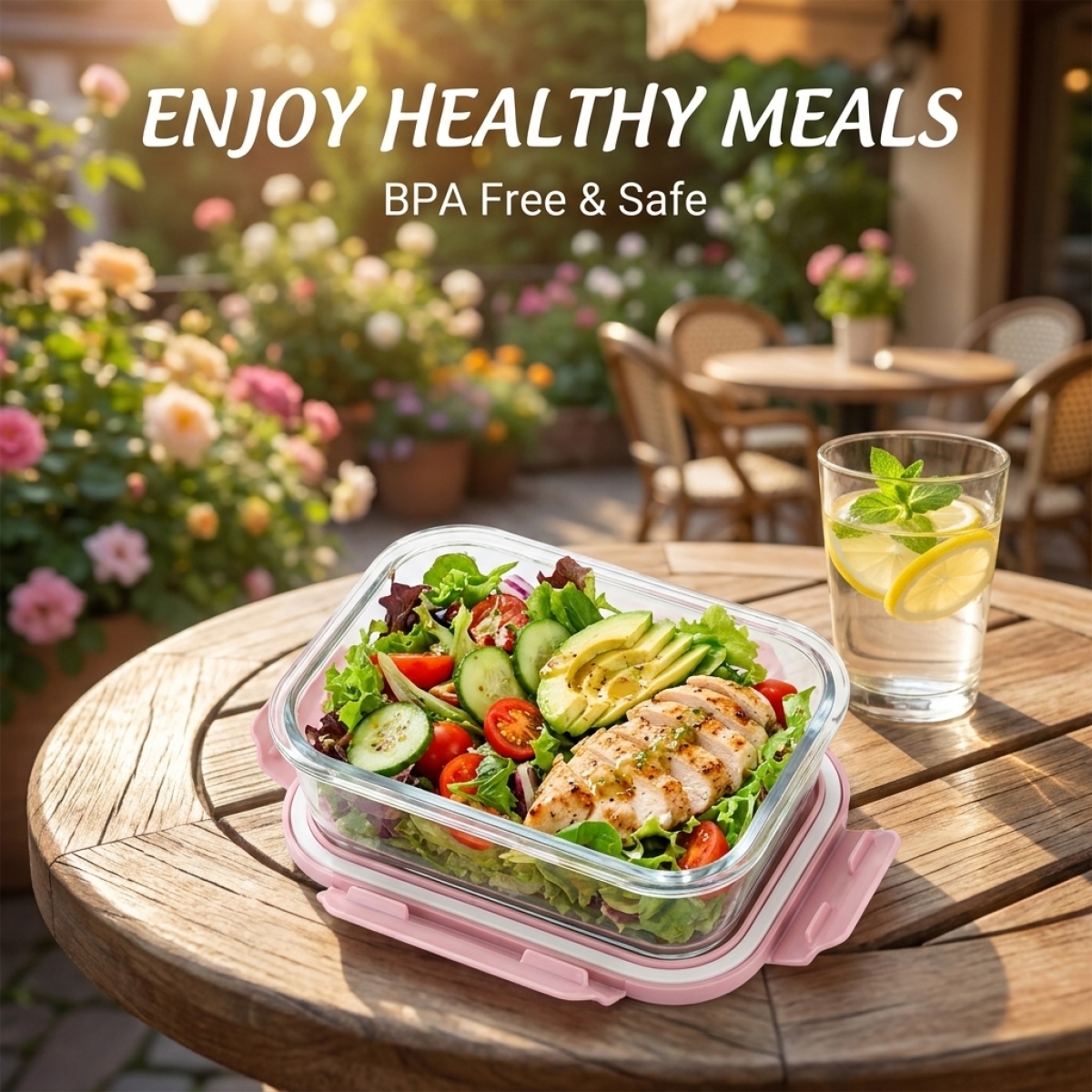 Extra Thick High Borosilicate  - đánh giá và giá Meal Prep Healthy Lunch