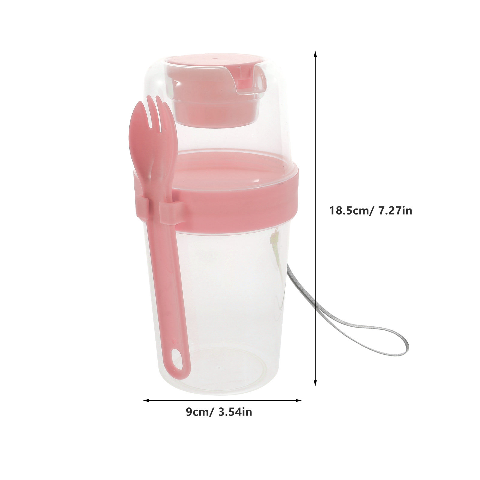 1Set Double-Layer Portable Sal - đánh giá và giá Meal Prep Jar