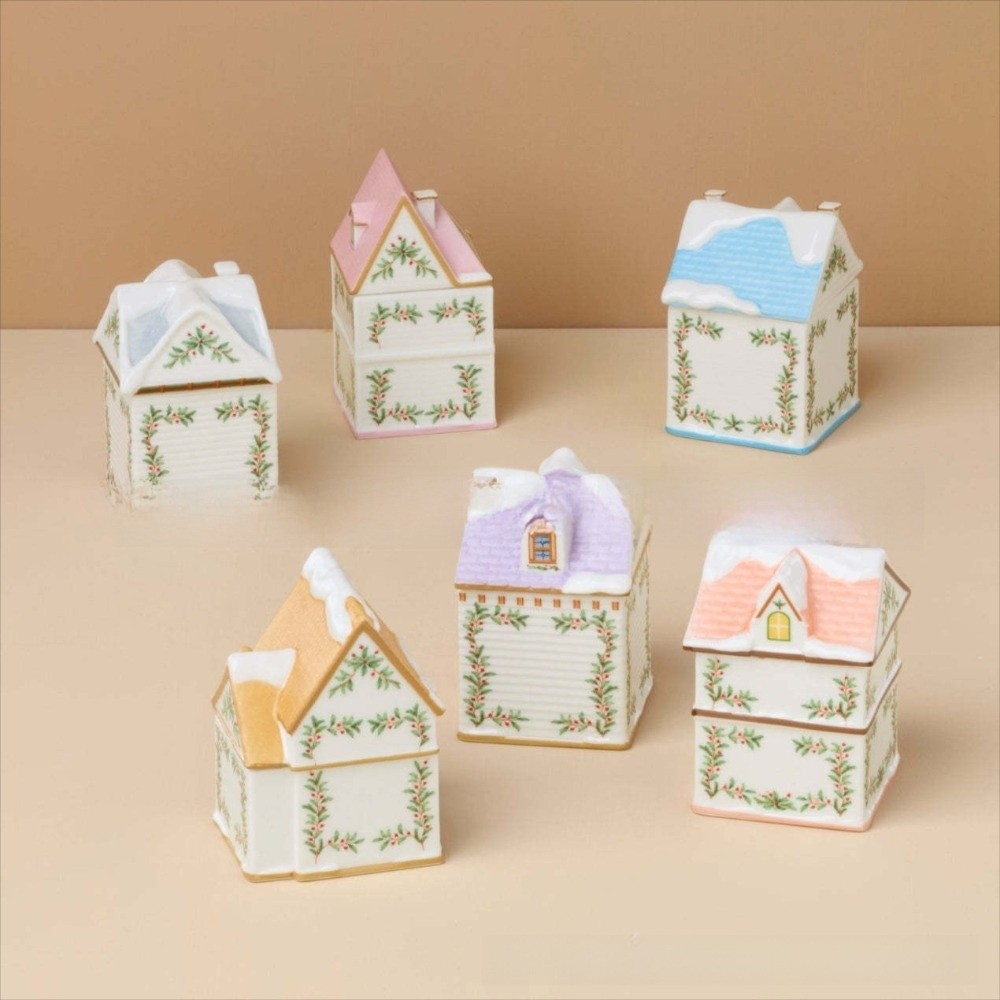 Gifts Cute Holiday Village Spi - đánh giá và giá Spice Jar Labels