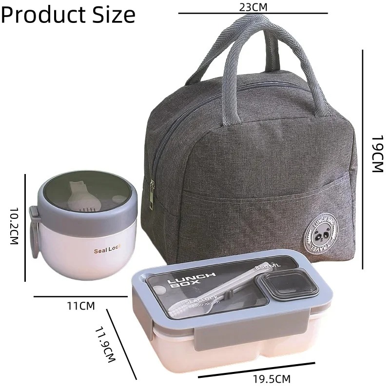 3-Piece Leakproof Lunch Contai - đánh giá và giá Meal Prep Kits