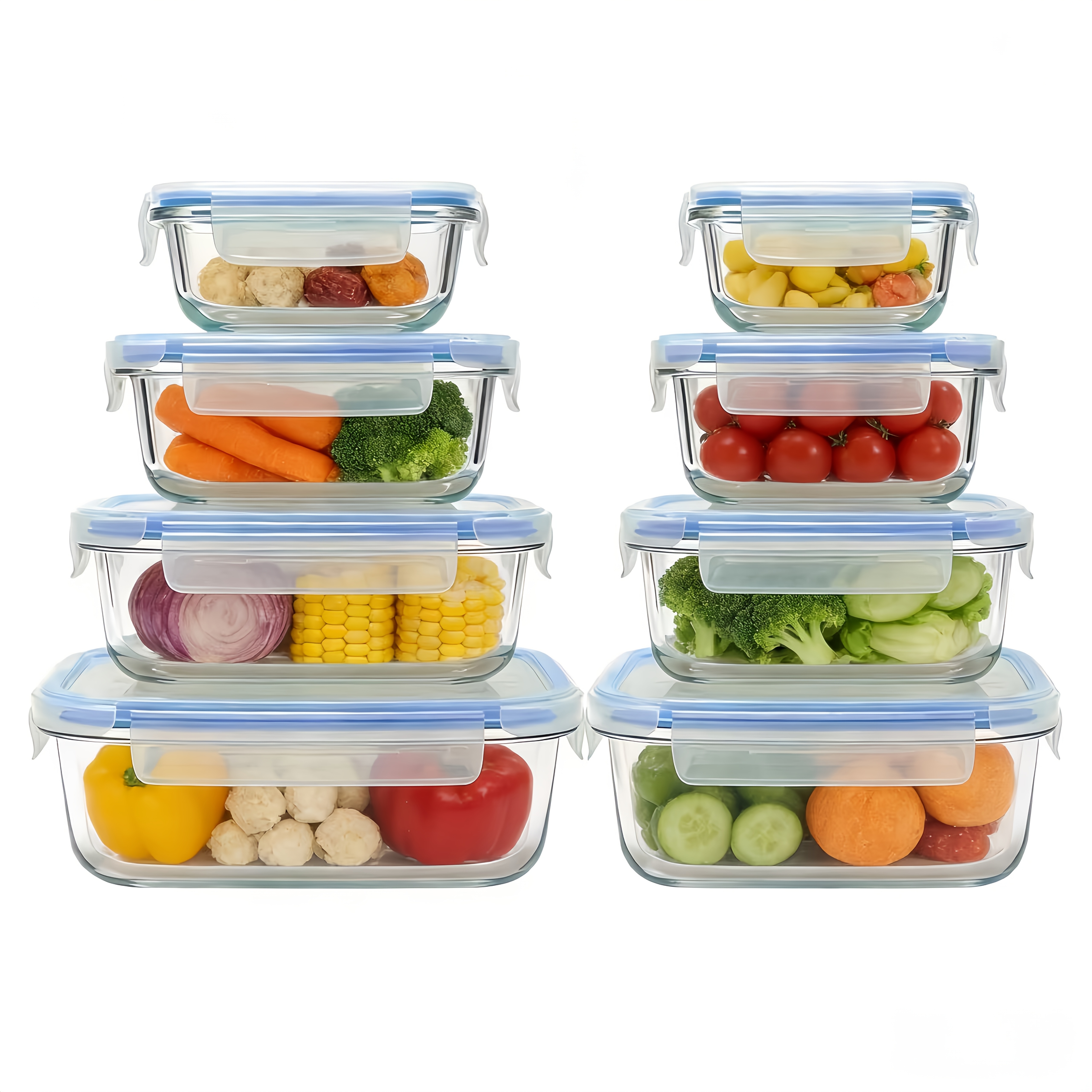 Premium Glass Food Storage Con - đánh giá và giá Meal Prep Microwave