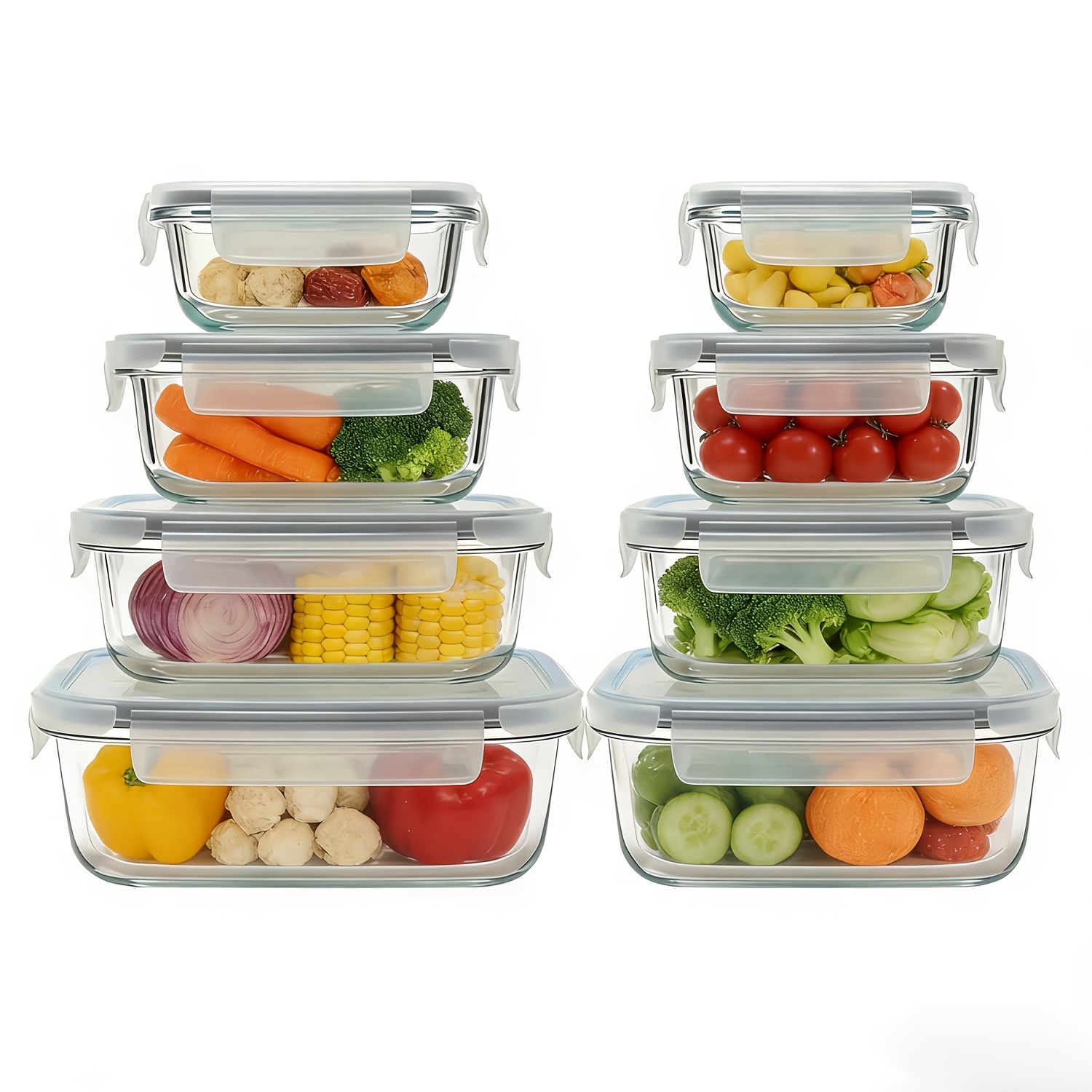 Premium Glass Food Storage Con - đánh giá và giá Meal Prep Microwave