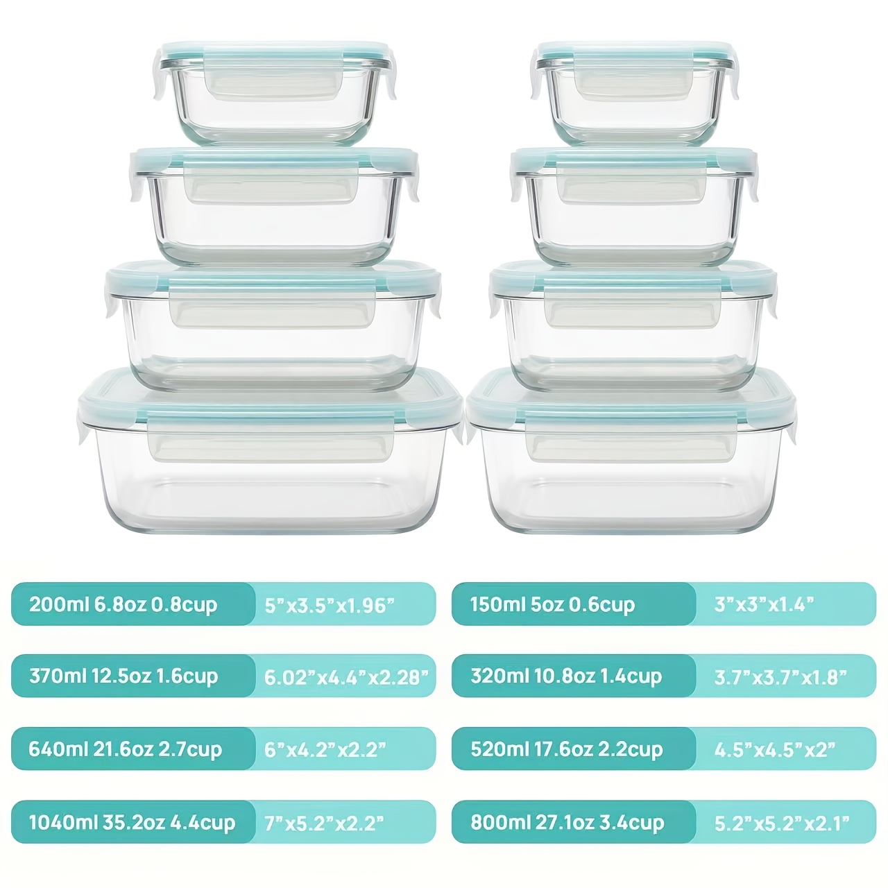 Premium Glass Food Storage Con - đánh giá và giá Meal Prep Microwave