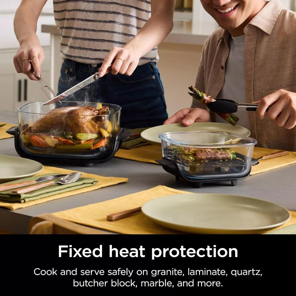 Ninja Crispi Air Fryer, Microw - đánh giá và giá Meal Prep Microwave