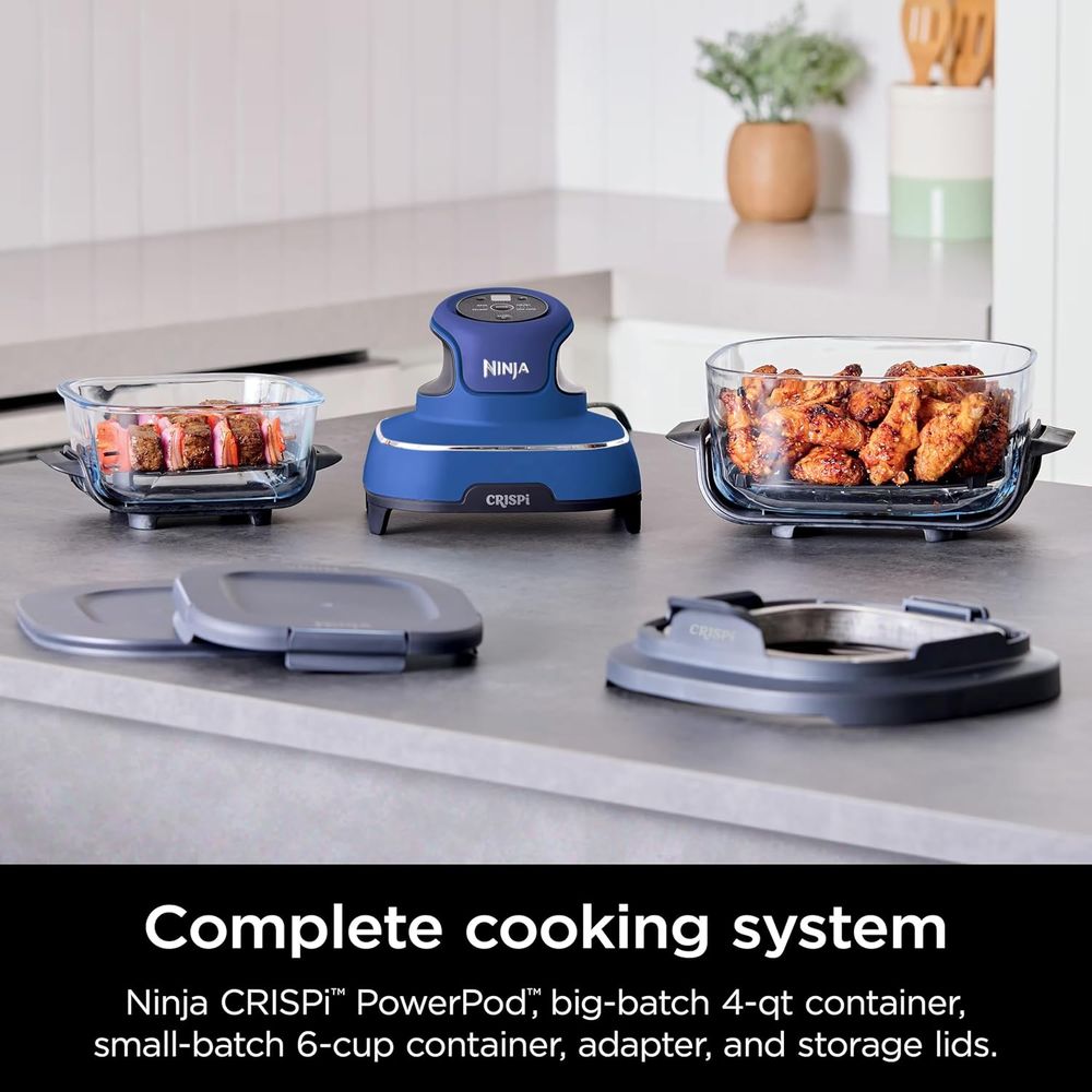 Ninja Crispi Air Fryer, Microw - đánh giá và giá Meal Prep Microwave