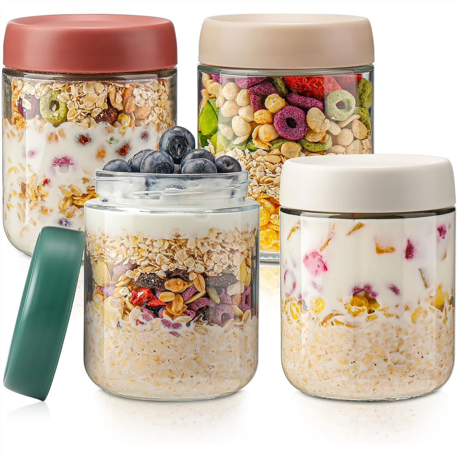 Glass Overnight Oats Container - đánh giá và giá Meal Prep Jar