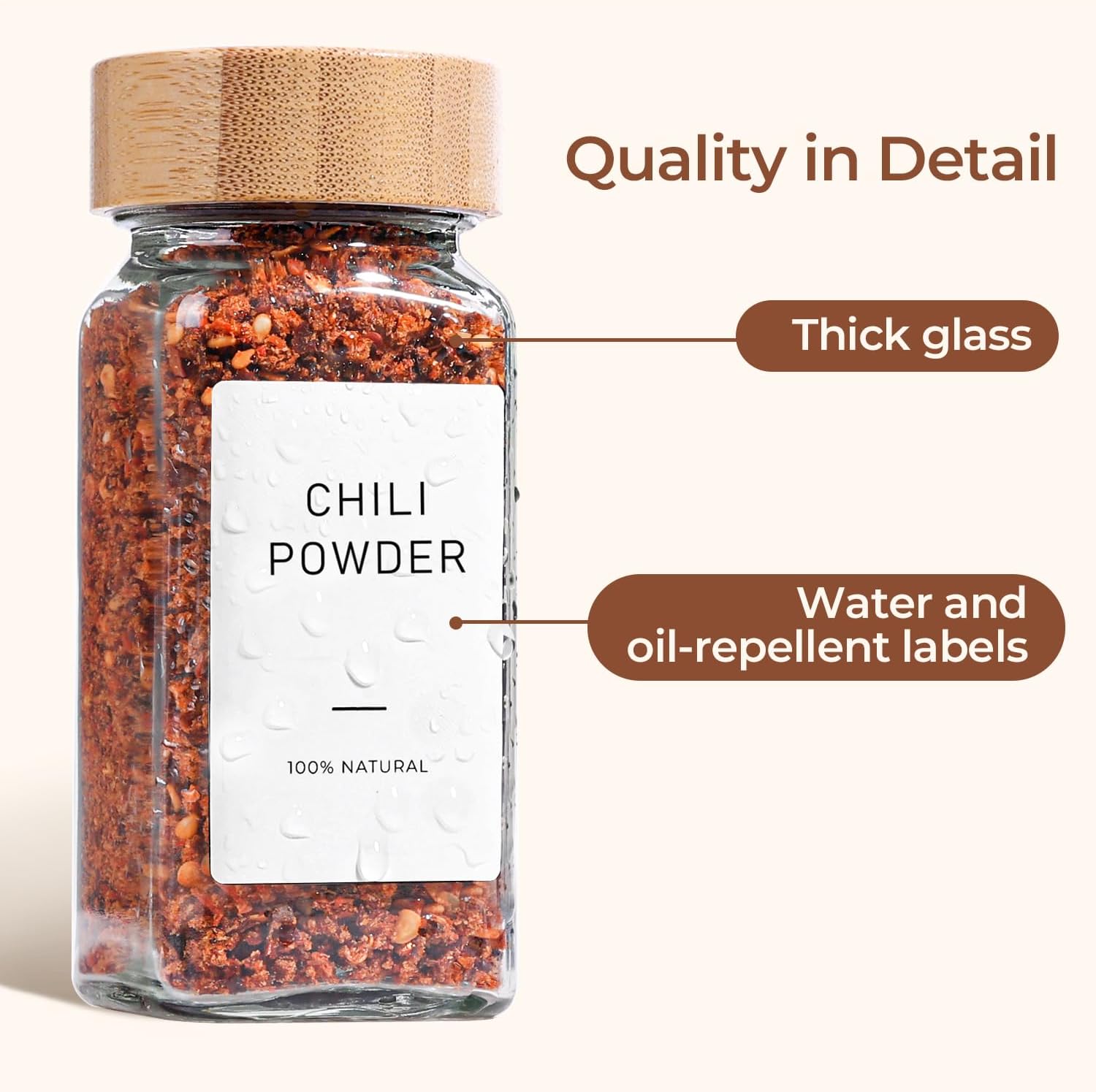 ComSaf 4 oz 6Pcs Glass Spice J - đánh giá và giá Spice Jar Labels