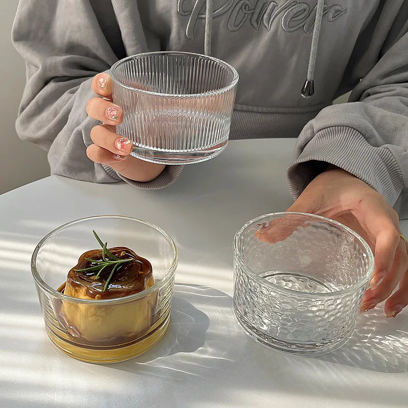4pcs Clear Glass Mini Bowls Se - đánh giá và giá Meal Prep Kits