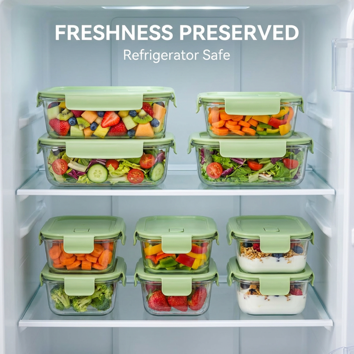High Borosilicate Glass Lunch  - đánh giá và giá Meal Prep Healthy Lunch