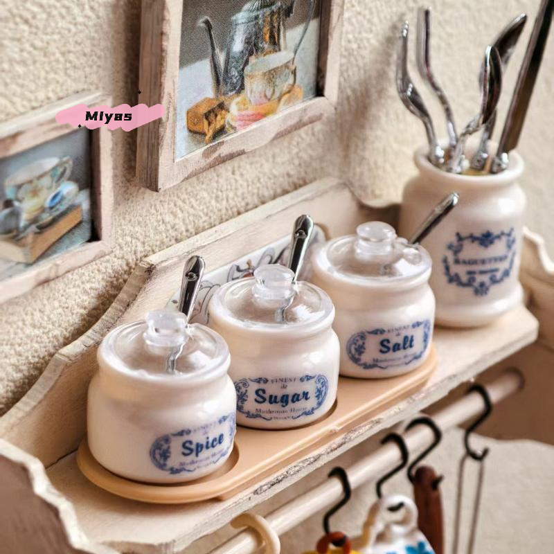 3Pcs Miniature Dollhouse Kitch - đánh giá và giá Spice Jar Labels