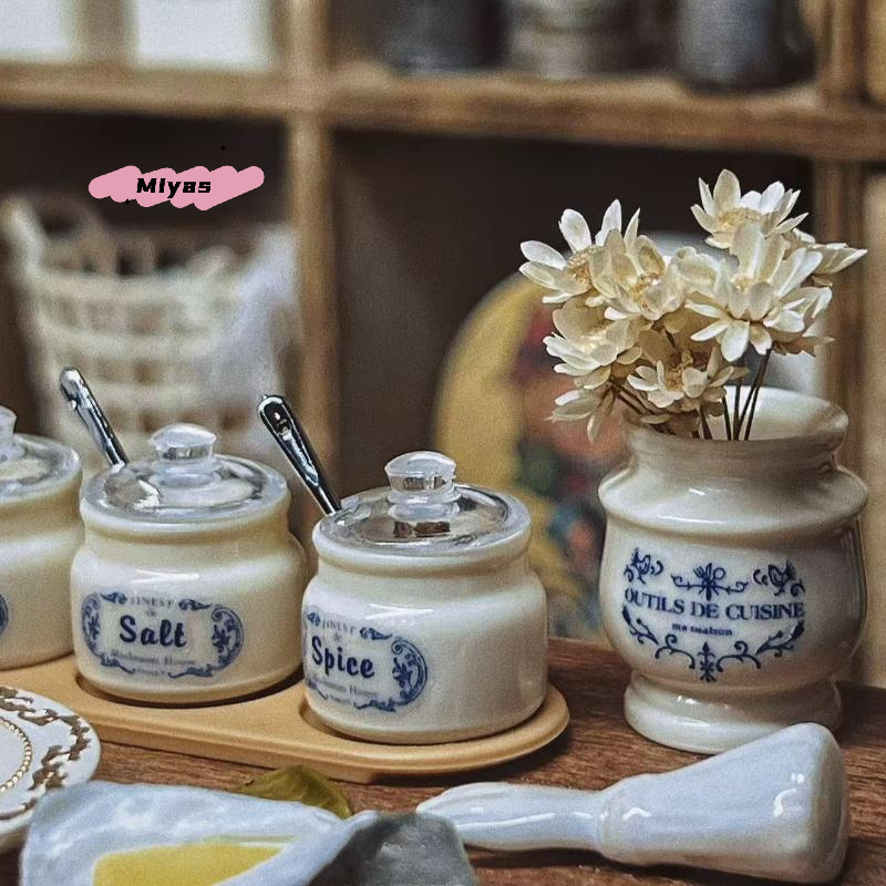 3Pcs Miniature Dollhouse Kitch - đánh giá và giá Spice Jar Labels