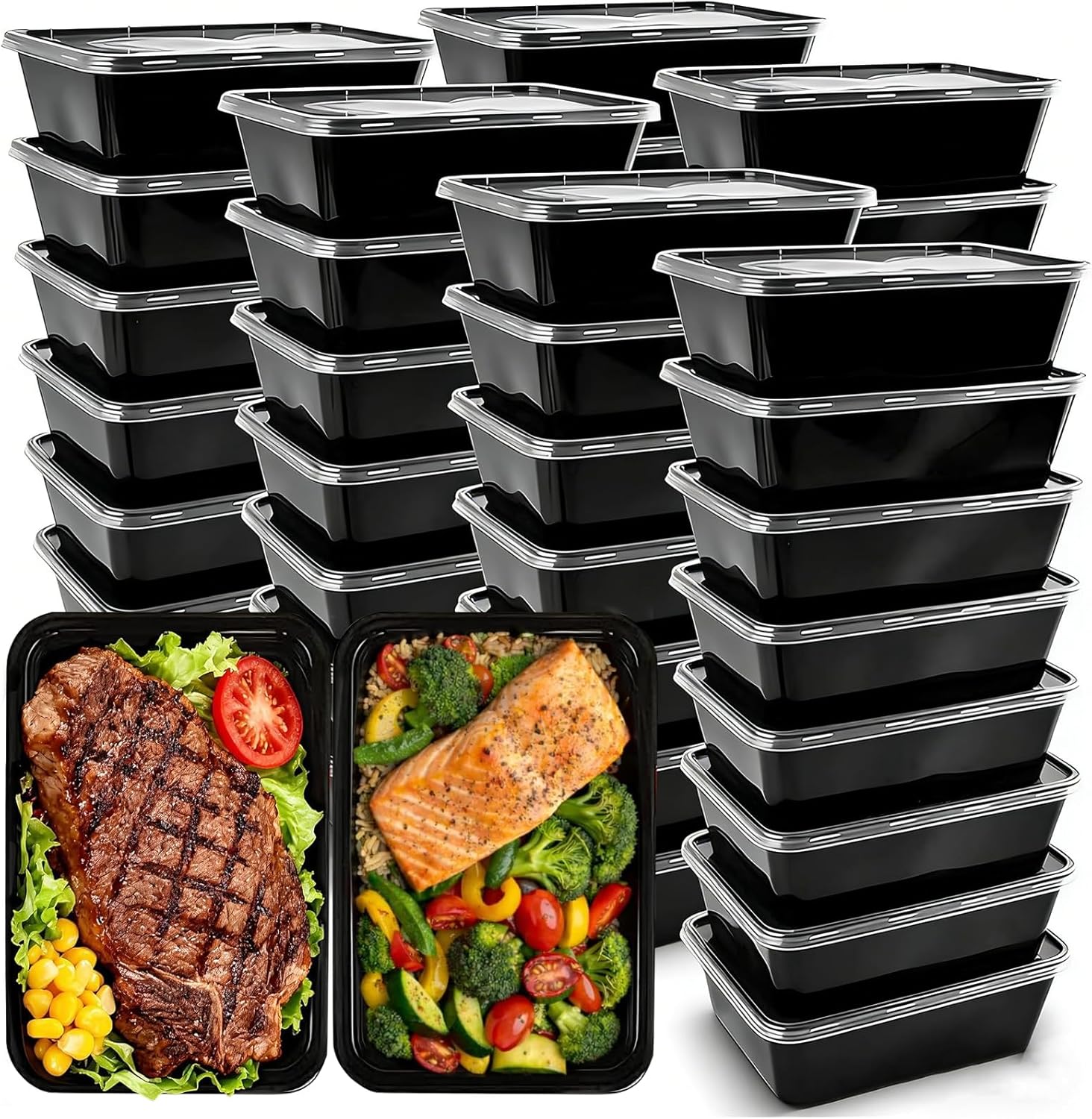 50-Pack Meal Prep Containers,  - đánh giá và giá Meal Prep Healthy Lunch