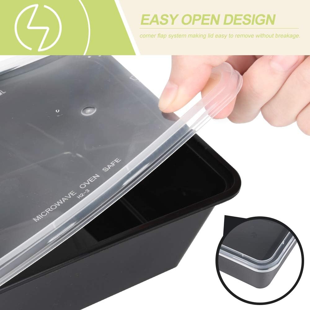 50-Pack Meal Prep Containers,  - đánh giá và giá Meal Prep Healthy Lunch