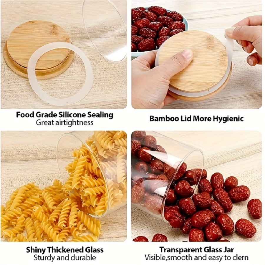 12-Pack 8oz Glass Spice Jars w - đánh giá và giá Spice Jar Labels
