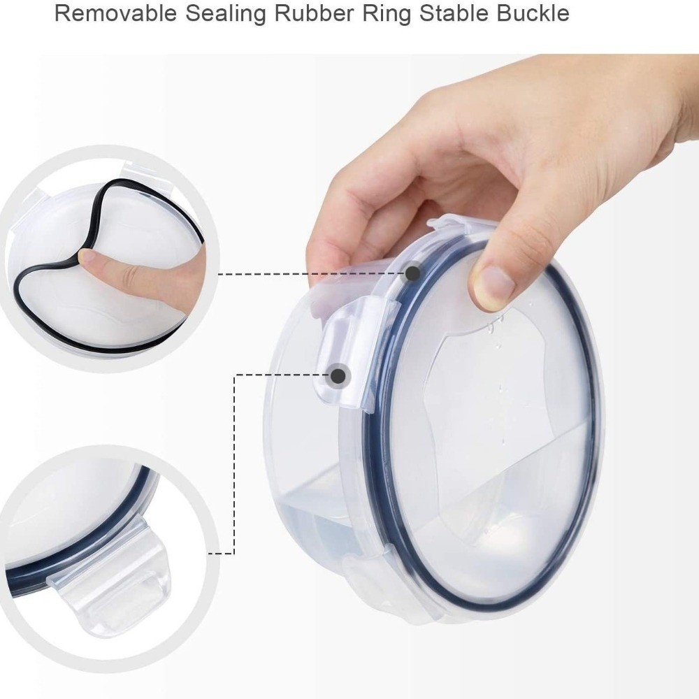 Transparent Airtight Food Cont - đánh giá và giá Meal Prep Kits
