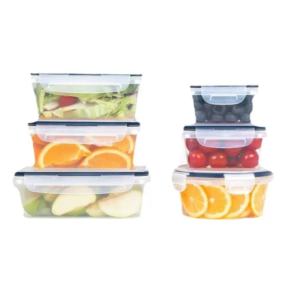 Transparent Airtight Food Cont - đánh giá và giá Meal Prep Kits