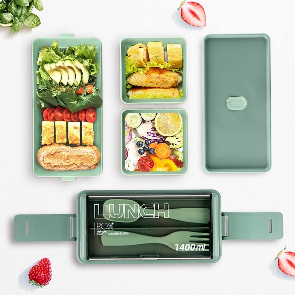 ABFW Bento Box Kit, 47.35OZ Be - đánh giá và giá Meal Prep Kits