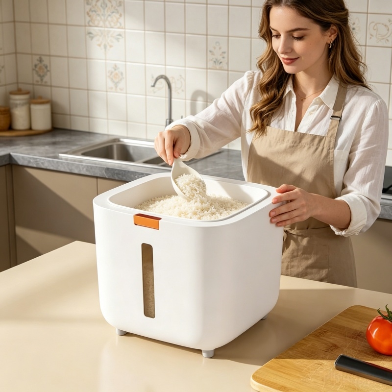Insect Proof Moisture Proof Ri - đánh giá và giá Meal Prep Jar