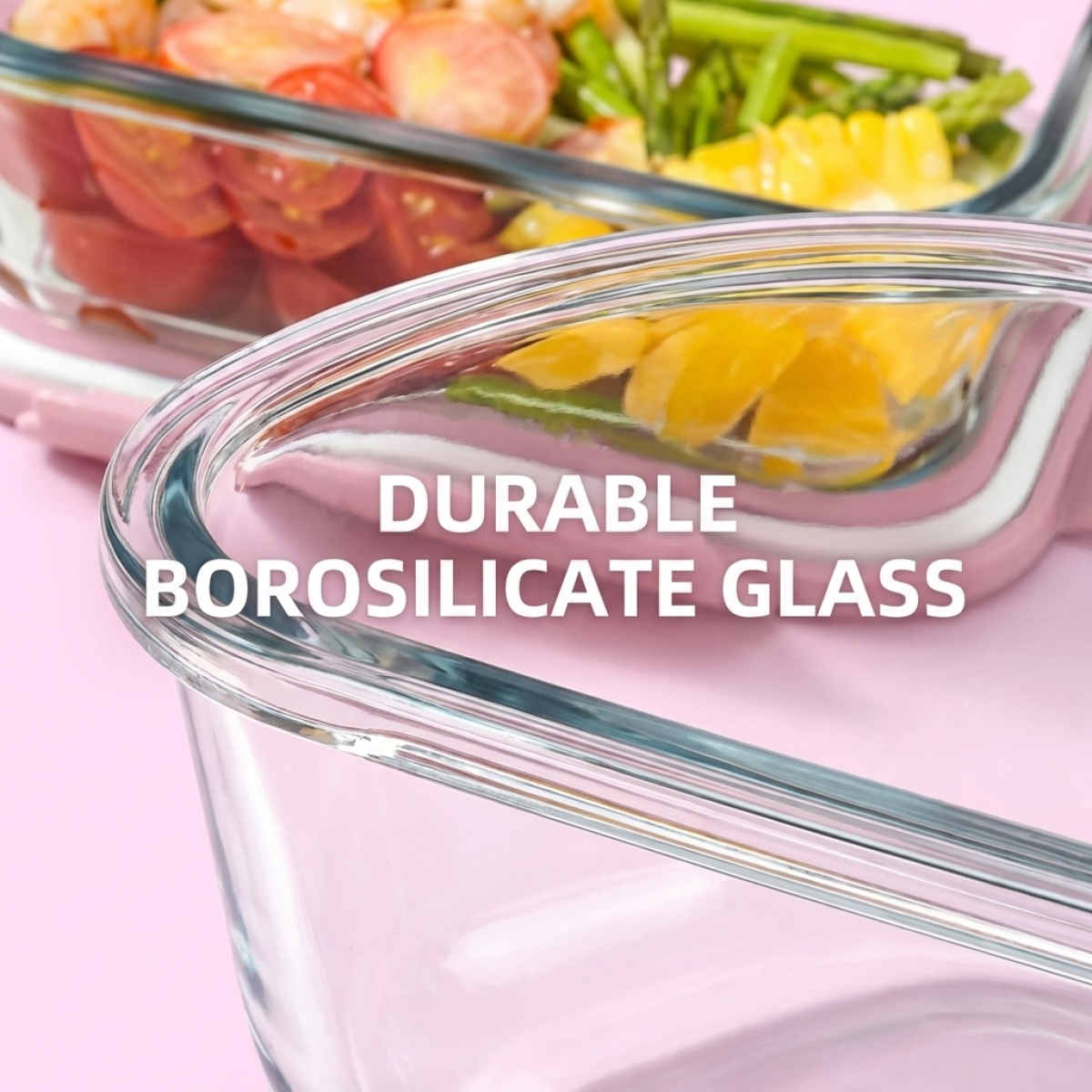 High Borosilicate Glass Food S - đánh giá và giá Meal Prep Microwave