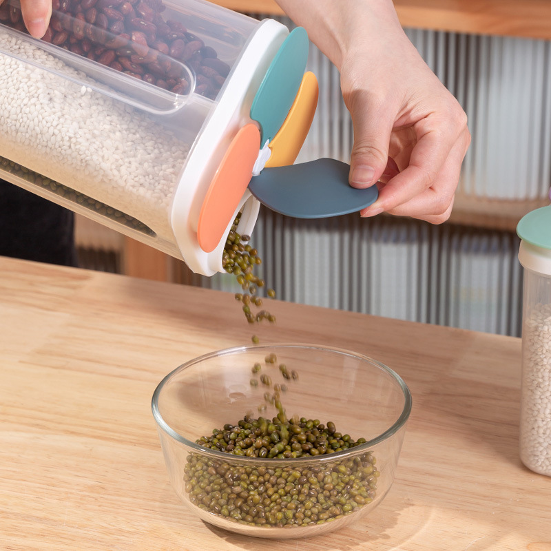 Kitchen Cereals Storage Box Pl - đánh giá và giá Meal Prep Jar