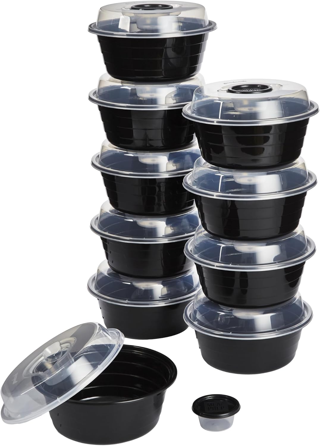 10 Pack 4-Cup Meal Prep Bowls  - đánh giá và giá Meal Prep Microwave