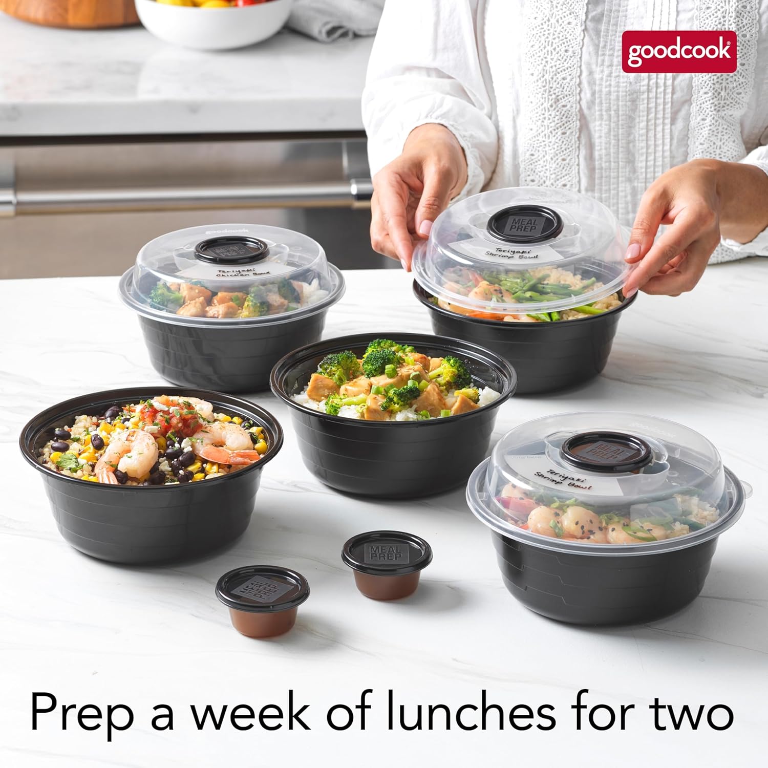 10 Pack 4-Cup Meal Prep Bowls  - đánh giá và giá Meal Prep Microwave