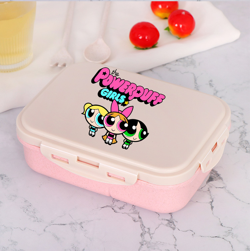 The Powerpuff Girls Bento Lunc - đánh giá và giá Meal Prep Microwave