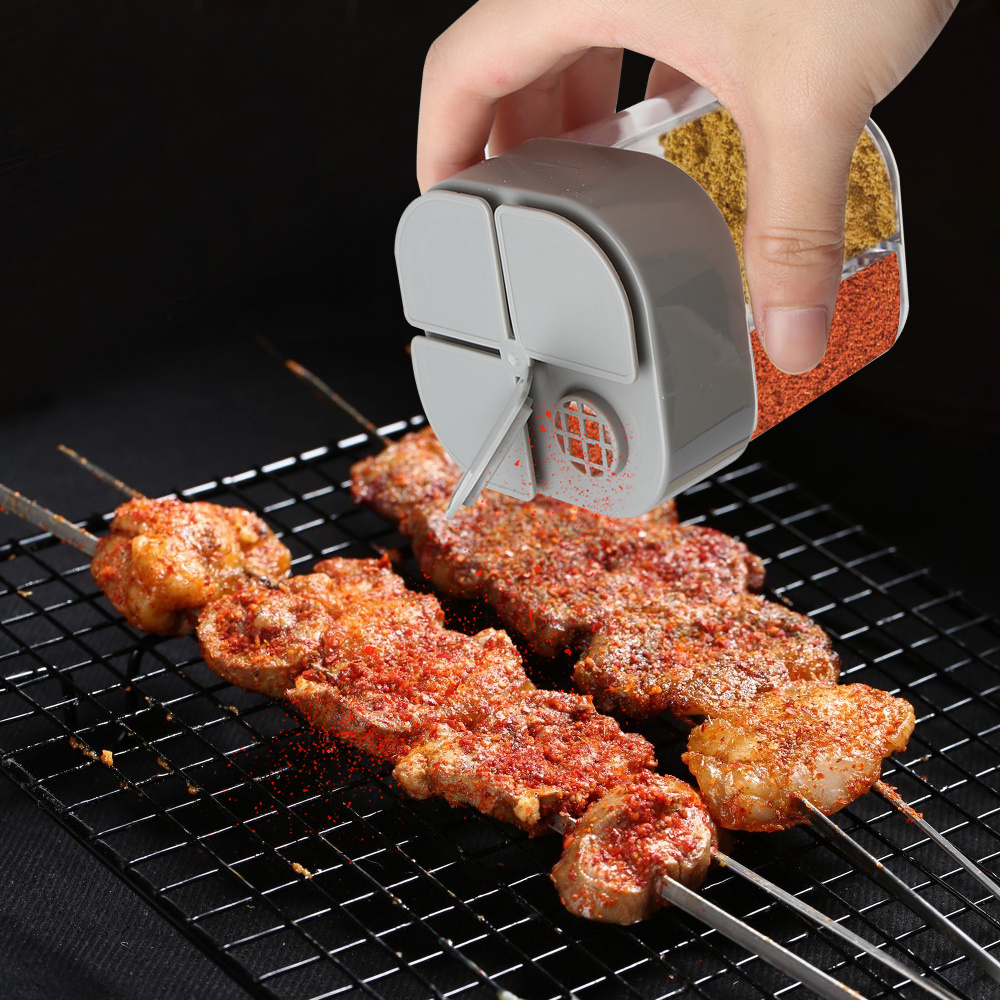 4in1 Camping Seasoning Shaker  - đánh giá và giá Spice Jar Labels