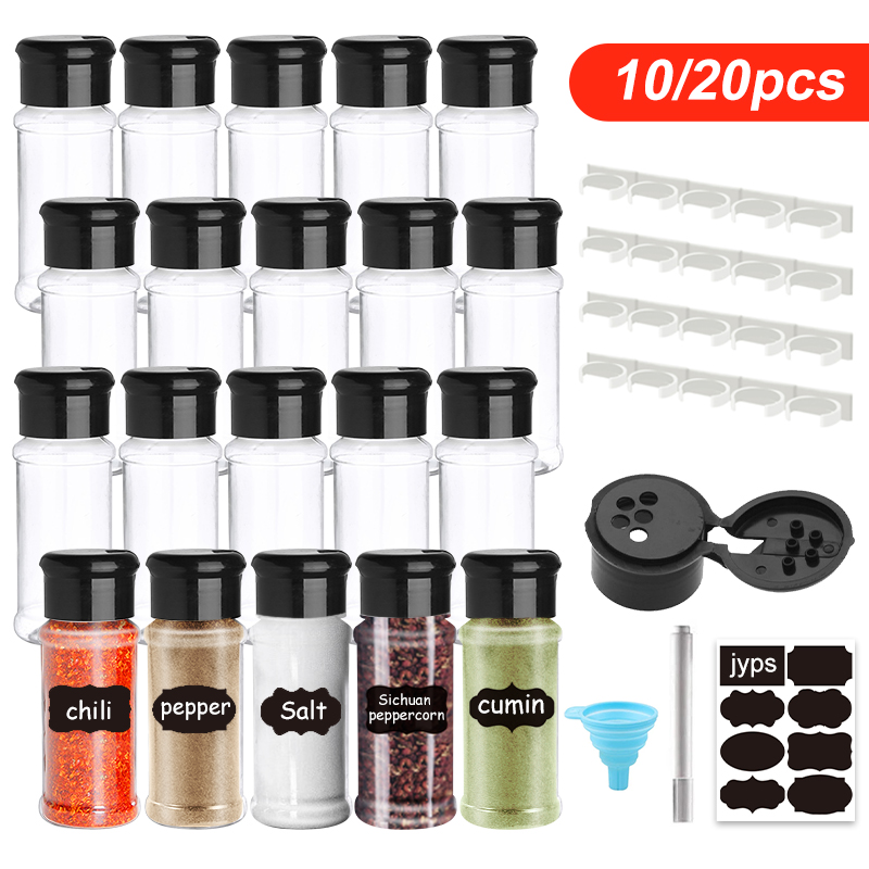 5/10/15/20PC 3.3oz/100ml Empty - đánh giá và giá Spice Jar Labels