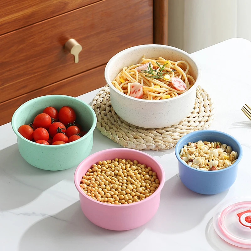 3pcs Wheat straw fresh-keeping - đánh giá và giá Meal Prep Microwave