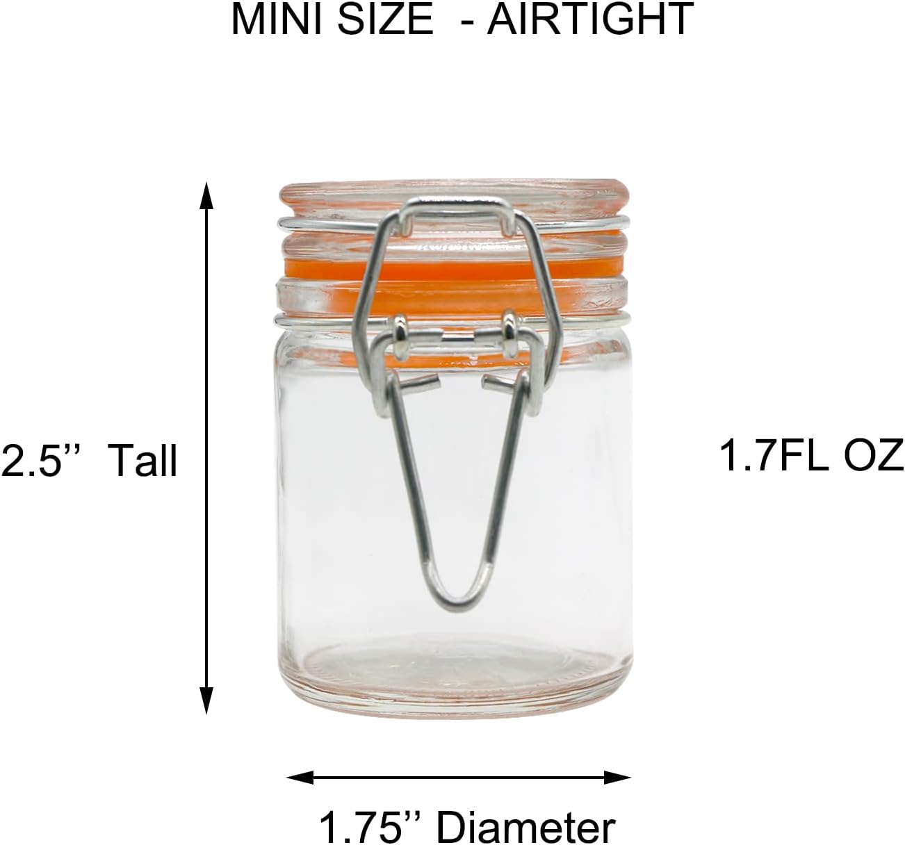1.7 oz Mini Glass Spice Jars w - đánh giá và giá Spice Jar Labels