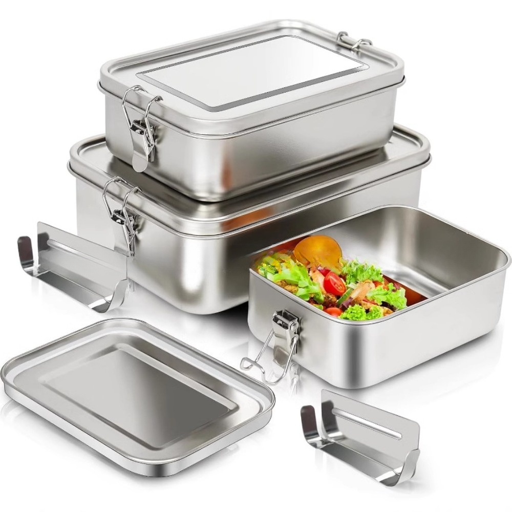 Stainless Steel Bento Box Meta - đánh giá và giá Meal Prep Microwave